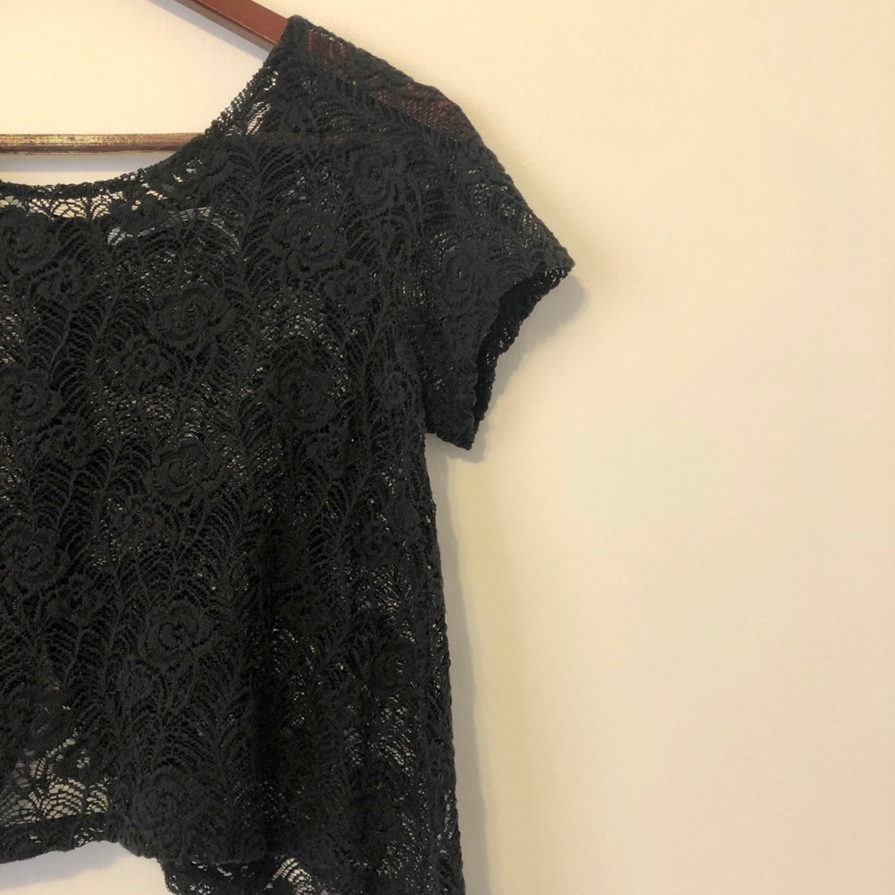 Crochet crop top